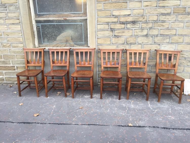  Just some of the chairs to accompany our tables and seating