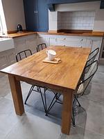Oak and pine table 